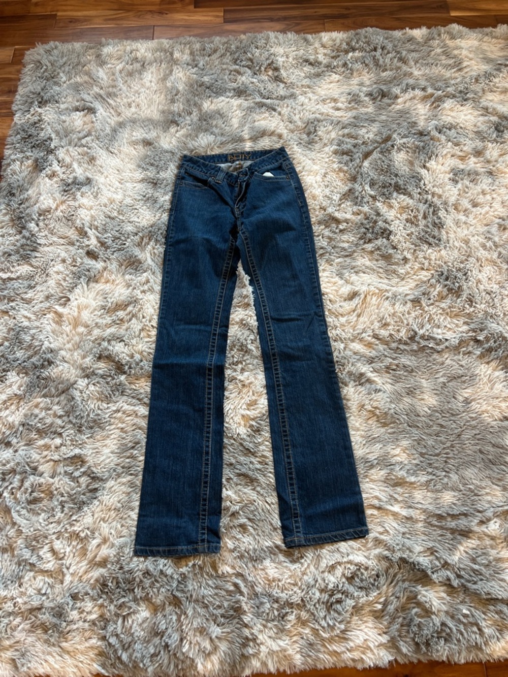 Kimes Ranch Dark Blue Flare Jeans
